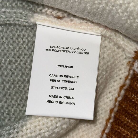 A Collective Story Stripe Pullover Sweater Size Medium - Picture 6 of 8